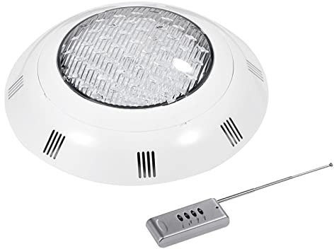 Tomvorks 12 V 360 LED RGB Multi -Farb -Unterwasserpool -Licht - Fernbedienungsharzharz für Schwimmbad Landschaftsgarten, Hell und Langlebig