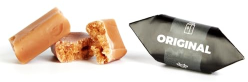 Caramelle Fudge Tradizionali - Latte Originale - Dolci Mr Fudgesto - Scatola di Caramelle da 250g
