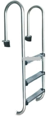 Poolleitern, Rolltreppe For Schwimmbecken Rolltreppe For Schwimmbäder Aus Edelstahl 304 MC Typ 3 Stufen,Robust und stabil