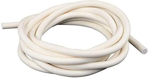 Joint d'étanchéité en mousse de caoutchouc, bande d'étanchéité en caoutchouc silicone, bandes d'étanchéité blanches de 8 à 25 mm de diamètre, joint de tige de support circulaire en mousse à cellules f