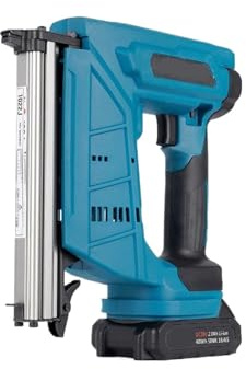 Pistola grapadora eléctrica inalámbrica 1022J, bricolaje, for el hogar, batería de litio 18V, profesional con clavos, herramienta for carpintería(No battery)