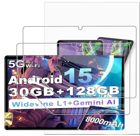 KUSINHOKA [2 Pack] Screen Protector for JUSYEA 2026 Tablet 10 Inch Android 15/JUSYEA TAB30,HD Scratch Resistant Sensitive No Bubbles Touch Sensitive PET Screen Protector,Transparent