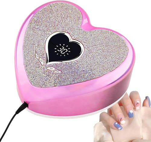 Lampe à Sécher les Ongles Appareil de Manucure doté de 96W et 39-LED | Sèche-vernis pour Vernis Gel avec 4 Réglages de Minuterie Pour Femmes, Mères, Amies et
