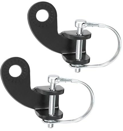 ChengyuWei Trailer Coupling Hitch, Bike Trailer Hitch Attachment, 45 Degree High Strength Steel Coupler for Electric Bike Pushchair Trailer with Rustproof Finish