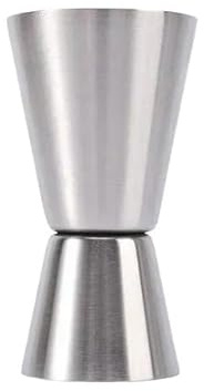 Medidor cónico para cócteles, Coctelera de acero inoxidable, taza medidora, bebida doble trago, Jigger(25 50ml)
