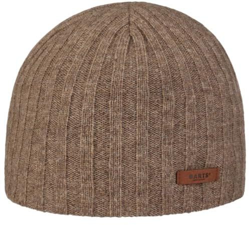 Barts Haakon Lammull Stickad Mössa - One Size brun