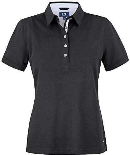 Cutter & Buck Advantage Premium Polo Ladies, Größe:M, Farbe:Black