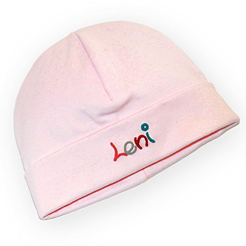 Sommermütze mit Namen Rosa in verschiedenen Größen - Mütze für Babys Kinder Junge & Mädchen personalisiert - Kindermütze - Kopfbedeckung - Haube Haube