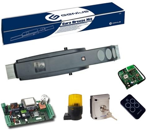 KIT GENIUS BREEZE 230V 51200101 AUTOMAZIONE PORTA BASCULANTE CONTRAPPESO GARAGE
