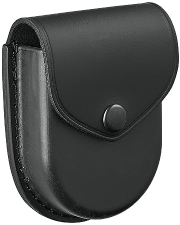 Shield Wallets Schutzhülle für Handschellen, Leder, Schwarz