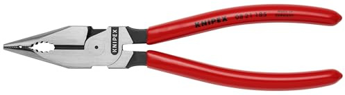KNIPEX Tools 08 21 185 SBA Needle-Nose Combination Pliers, 7-1/4
