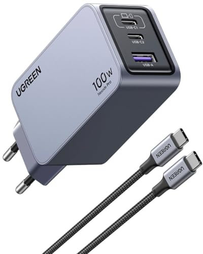 UGREEN Nexode Pro 100W GaN Charger with USB-C Cable