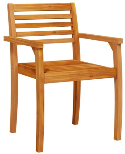 vidaXL Gartenstühle 2 STK. 59x55x85 cm Massivholz Akazie