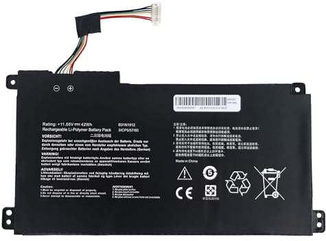 B31N1912 C31N1912 Batterie pour ASUS VivoBook 14 E410MA L410MA E410KA E510KA E510MA L510MA F414MA EK1890WS R429MA R522MA Série Laptop 0B200-03680000 0B200-03680200 [11.55V 42Wh]