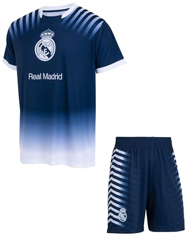 Real Madrid – Conjunto de fútbol – Camiseta corta para niño – Colección oficial