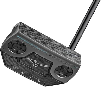 Mizuno Uni – Erwachsene Golf Putter, M Craft X B4-Schwarz, 34