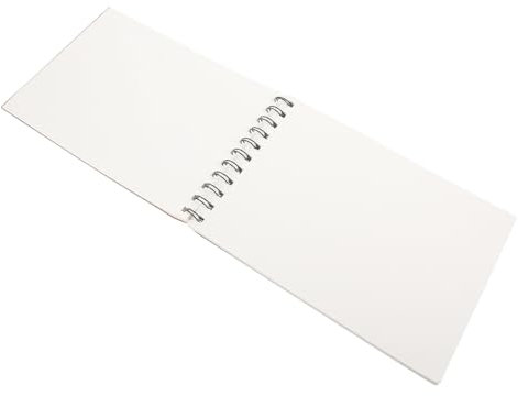 CANIGHT Kraftpapier Notizbuch Mit Spiralbindung Blanko A5 Skizzenblock Braunes Zeichenpapier Für Studenten Künstler Gästebuch