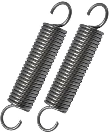 Perni a molla, Molla di tensione a doppio gancio da 2 pezzi, 3 x 20 x, Acciaio for molle, Molla a doppio gancio a forma di S(3 x 21 x 170mm)