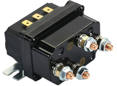 Ciieeo Wasserdichtes Elektrowindenrelais Für Offroad Fahrzeuge ATV Utv Langlebiges Hochleistungs-windenrelais Ersatz Wetterfest Robust Kompatibel Mit Schwarz