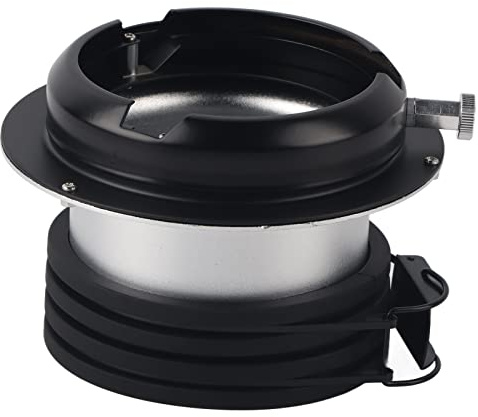 Adapterring Aluminium zu Bowens Mount, 152x100mm, robust & leicht – universell kompatibel, einfach montierbar, für Fotostudio & Softbox