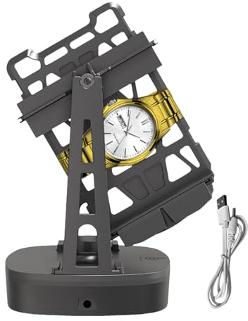 Zunetsutck Charger for Mechanical Watches - Silent Automatic Charger | Portable Self-oscillating Device for Mechanical Watch, Elegant Exhibitor for Collection and Preservation