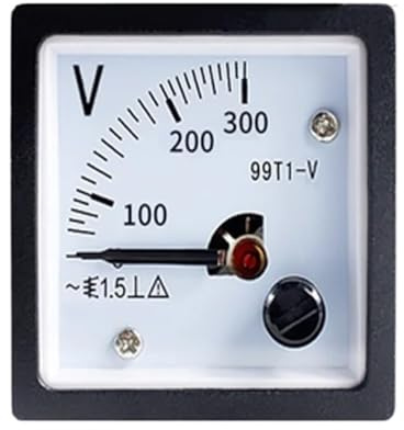 Amperometro analogico Voltmetro da pannello con campo di misura 99T1 AC 300V 250V 450V 500V(150V)