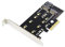 Digitus Scheda add-on M.2 NGFF / NVMe SSD PCI Express 3.0 (da 4)