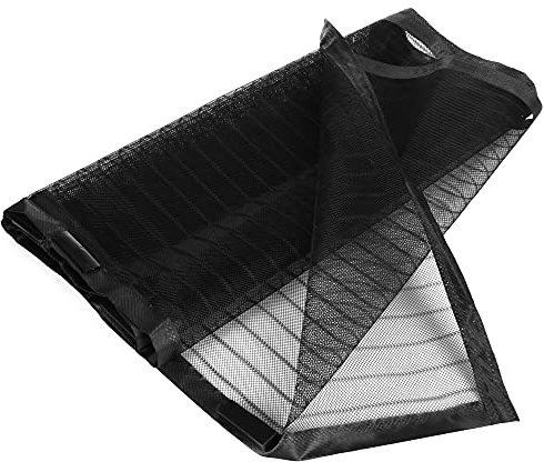 COM-FOUR® Magnet Fliegengitter Tür - Insektenschutz für die Tür - Fliegenvorhang mit Magentverschluss für Balkon, Terrasse und Wintergarten (01 Stück - 100x210cm)