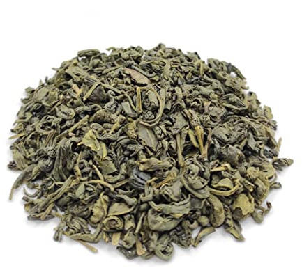 Hojas De Té Verde Gunpowder Secas 85g - 1,95kg Camelia sinensis (220 gramos)