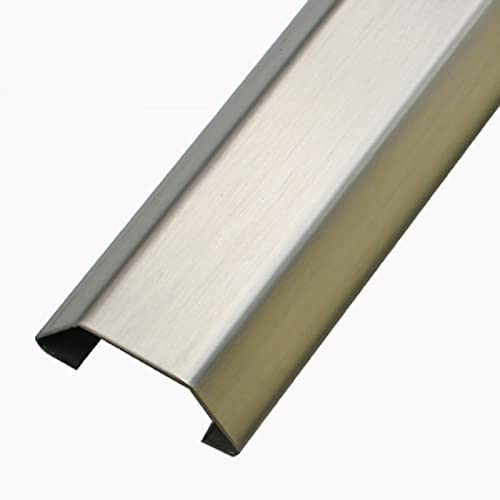Kabelkanal Kabel Cord Hider Schwarz Gold Silber, Wasserdichter Selbstklebender Kabelkanal Aus Edelstahl, Kabelführung Unter Dem Schreibtisch Für Zuhause/Büros (Color : Silver 1m, Size : 10x25x75mm)