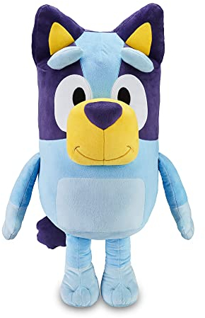 Bluey – Big Plush, peluche cucciolo 80 centimetri, colore blu, prodotto ufficiale della serie per bambini, morbido e morbido per abbracciare, ragazzi e ragazze +0 anni, famoso (BLY37000)