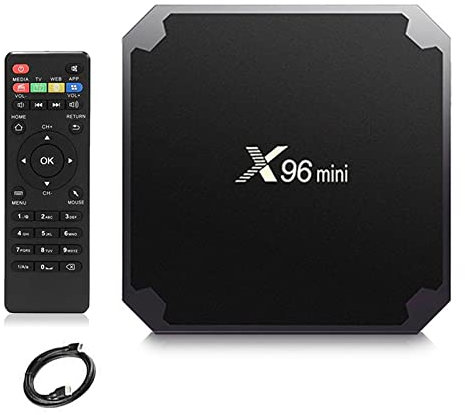 X96 Mini Android 7.1 TV Box Amlogic S905W Quad Core 2GB RAM 16GB ROM, Support 2.4G WiFi 100M Ethernet 3D/4K HD HDR H.265 Android Box