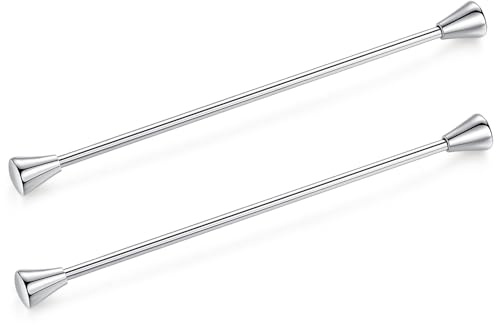 HONEY BEAR 2 Stück Set Herren kragennadel Anzug Hemd Kragenstift Kragen Pins Bar Krawattenknoten Bar Edelstahl für Hochzeit Geschenk