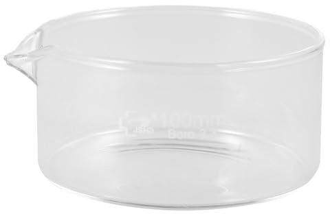 Alipis Coupelle Évaporation Pour Laboratoire Coupelle De Cristallisation Verre Bec Verseur Pour Expériences Chimiques Et Biologiques