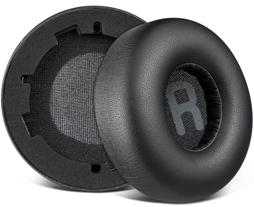 SOULWIT Ersatz Ohrpolster für JBL Tune 600 (T600BTNC 600BTNC)/660 (T660NC 660NC)/670 (T670NC 670NC) Kopfhörer, Ersatzpolster Polster mit Weichem Proteinleder, Geräuschisolierendem Schaumstoff