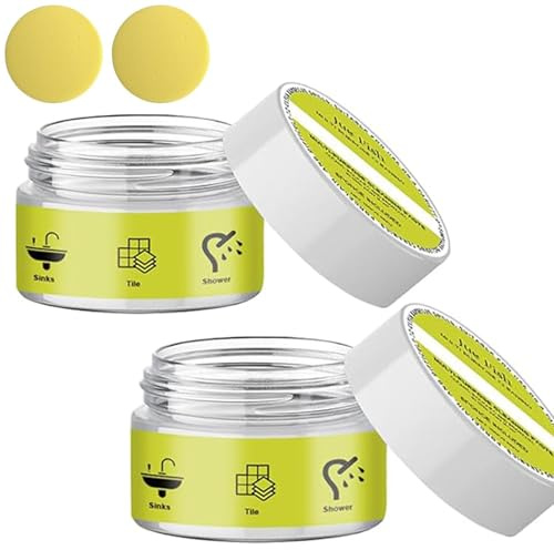 Pasta detergente multiuso, detergente multiuso, rimuove facilmente grasso e macchie, per bagno, cucina, camera da letto, pulizie domestiche. (2PCS)