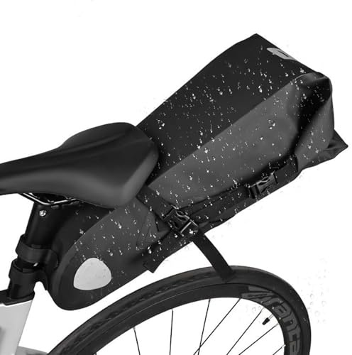 Cykelsadelväska,10 Liter Vattentät Reflekterande Sadelväska För Cykel,Sadelväska Cykelorganiserare - För Cykelentusiaster, Hobbycyklister, Familjer Och Present