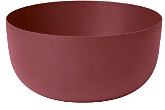 blomus -REO- Schale Size L, rostfarbener Braunton, passend zu jedem Einrichtungsstil, Farbe Rustic Brown (66043)