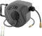 tectake® Tubo ad Aria Compressa con Avvolgitubo, Riavvolgimento Automatico, Supporto a Muro Removibile, Raccordo Attacco Rapido ¼ di Pollice, Pressione Massima 12 Bar, Accessori Garage - 10 m