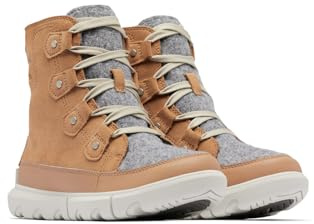 Sorel Womens Explorer Joan Wp Fashion Boot, Tawny Buff Moonstone, 5 UK