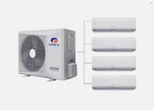 42000BTU Ductless Multi 9K+9K-12K+18K Zones Mini Split Air Conditioner & Heater