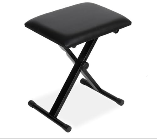 Tabouret de piano réglable en cuir, trois vitesses, supporte 150 kg, idéal pour les enfants et les adultes, parfait pour les concerts scolaires et la pratique de la musique