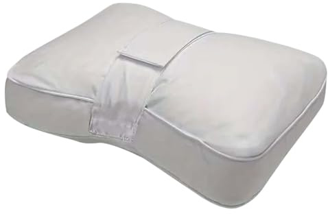 Genérico Cojín De Cama Transpirable - Almohada De Rodilla con Correa | Almohada para Dormir De Lado Entre Las Piernas | para Espalda, Caderas, Articulaciones, Alineación De La Columna Vertebral