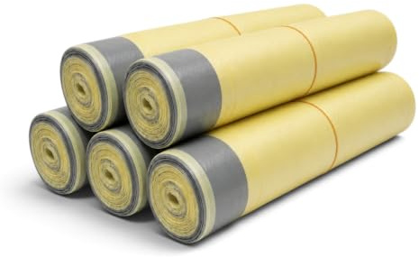 Saco de 5 Ruedas hasta 100 Amarillo, amarillas bolsas, 5 rollos