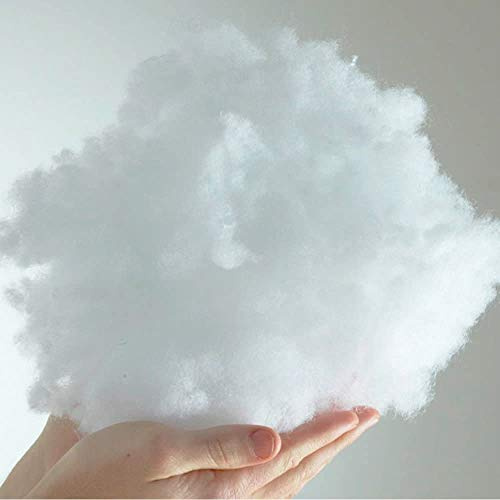 Mobi Textile® Hollowfibre Filling Pillows Cushion Pads Toys Stuffing Teddy Bear Polyester Filling (500Gram)