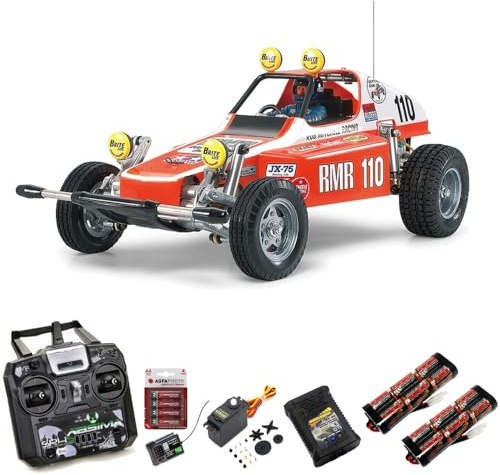 Tamiya RC 58441 Buggy Champ (2009) 1:10 Premium Stick Radio Bundle