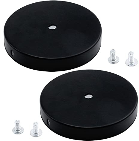 Antrader 4.72-inch Black Ceiling Canopy Kit Pendant Light Lamp Holder
