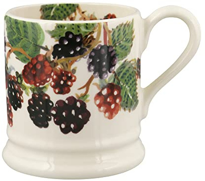 Emma Bridgewater Handmade Fruits BlackBerry Half-Pint Coffee and Tea Mug