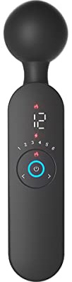 Premium Massagestab mit 12 Vibrationsmodi für sie, JFRong G-Punkt Klitoris Vibrator Silikon Wasserdicht Wiederaufladbar Massagegerät mit Heizfunktion Erotic Sexspielzeug für Frauen Paare