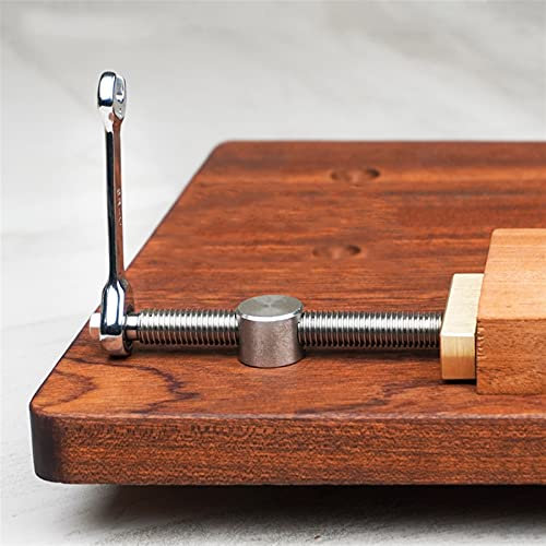 Morsetti da banco Clip da tavolo per la lavorazione del legno Morsetto a clip fisso rapido Morsa per fissaggio in ottone per fori da 20 mm Banchi per la lavorazione del legno Falegnameria Strumento